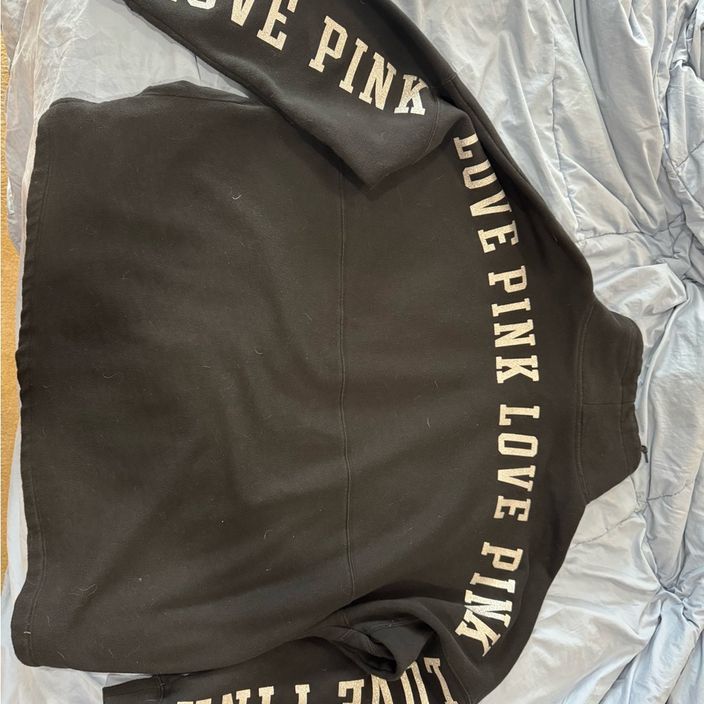 PINK Victoria's Secret Black Sweatshirt
